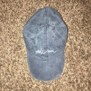 nwot phi mu washed out baseball cap